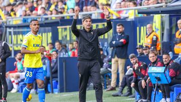 28/01/24 PARTIDO PRIMERA DIVISION CADIZ - ATHLETIC CLUB MAURICIO PELLEGRINO