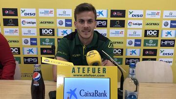 Eric Curbelo, jugador de Las Palmas