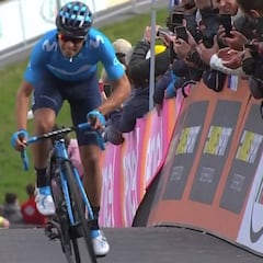 Resumen del Giro de Italia, etapa 17: Mikel Landa se acerca al podio y Carapaz refuerza el rosa