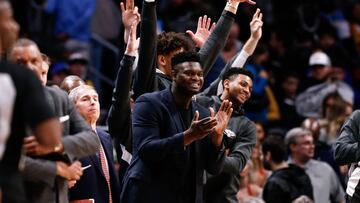 Los Pelicans están "enseñando a caminar y correr" a Zion Williamson