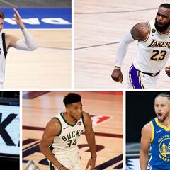 Los 12 favoritos al MVP de la NBA: Doncic, Anteto, Curry...