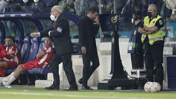Simeone se marcha expulsado contra el Levante.