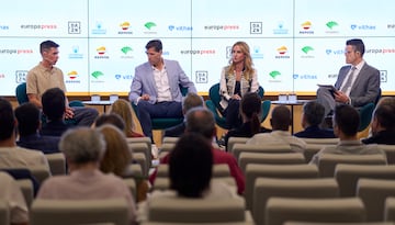 Desayuno informativo de Europa Press sobre la actualidad del atletismo.