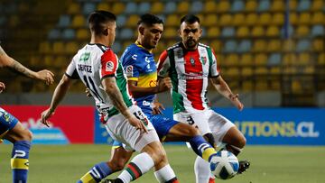 Everton y Palestino inician la fecha con un deslucido empate