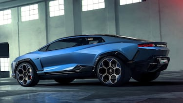 Lamborghini Lanzador: un adelanto del súper auto eléctrico de Lambo