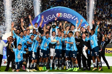 Pachuca celebrated their seventh title win in the club's history after beating Toluca over two legs in the final.