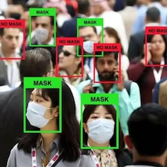 Una tecnología para detectar personas con y sin mascarilla