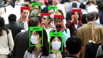 Una tecnología para detectar personas con y sin mascarilla