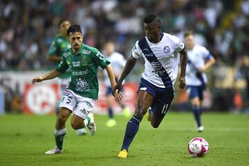 El colombiano disputó sólo 357 minutos en el torneo Apertura 2018 y, pese que anotó un gol, vio actividad hasta la jornada 12.