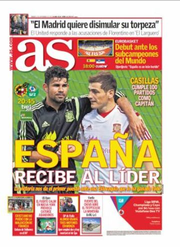 Las portadas de AS de septiembre