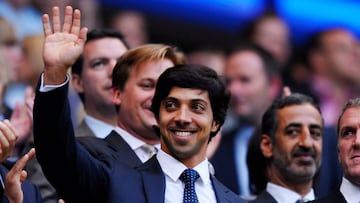  Propietario del Manchester City, Sheikh Mansour bin Zayed Al Nahyan. 