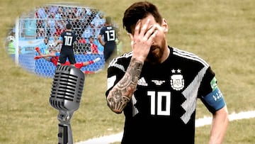 "¡Si falla Messi, estamos en el horno!": así fue este relato