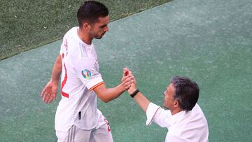 Sarabia sustituido en el partido frente a Suiza