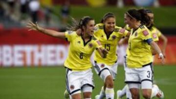Daniela Montoya fue la autora del primer gol de Colombia en un Mundial Femenino de mayores