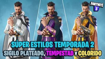 Cómo conseguir los skins Sigilo Plateado, Tempestad y Colorido en Fortnite Temporada 2