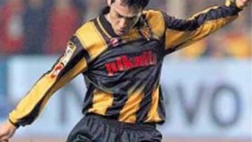 <b>GOLAZO. </b>Galletti ganó la Copa del Rey al Madrid con este disparo.