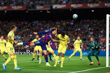 1-0. Antoine Griezmann marcó el primer gol.