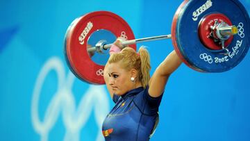 Lydia Valentin, durante su participaci¨®n en los Juegos Ol¨ªmpicos de Pek¨ªn 2008
