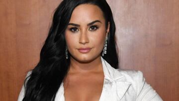 Demi Lovato en la 26° entrega anual de los Grammy en el Staples Center, California. Enero 26, 2020.