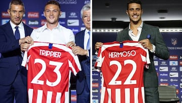 Trippier y Hermoso ya tienen dorsal.