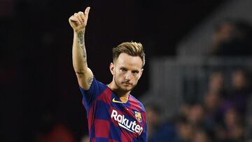 Barcelona's Rakitic takes the 90-second challenge