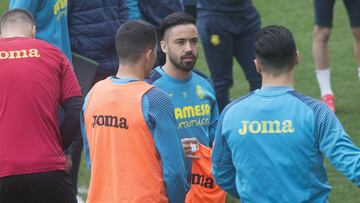 Jaume Costa, en un entrenamiento.