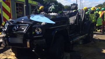 El coche de Pape N'Diaye Souare.