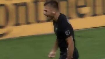 Diego Rubio tardó 3 minutos en marcar este gol con Kansas City