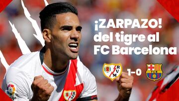 El Rayo Vallecano se impuso al FC Barcelona con un tanto de Radamel Falcao que provocó la destitución de Koeman como técnico del Barça.