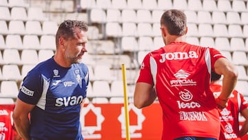 Curro Torres no quiere pensar en nada más que no sea la salvación del Murcia.