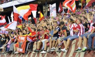 Las imágenes del Atlético-Zenit