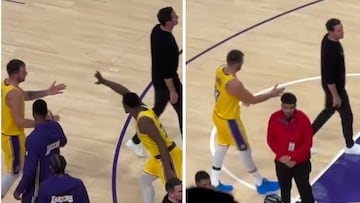 J.J. Redick leaves Luka Doncic hanging in awkward moment