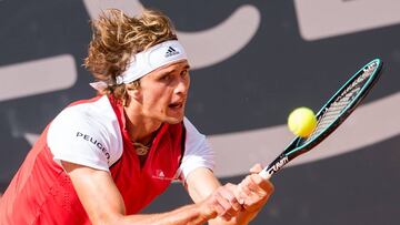 Alexander Zverev, tenista alemán.