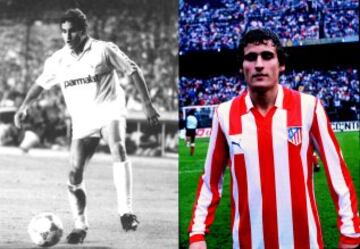 Paco Llorente jugó en el Real Madrid desde 1987 hasta 1994 y mucho antes en el Atlético entre 1985 y 1987.