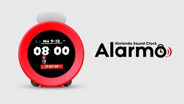 nintendo sound clock alarmo reloj despertador