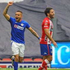 Cruz Azul derrotó al Atlético San Luis en la fecha 16 del Guardianes 2021