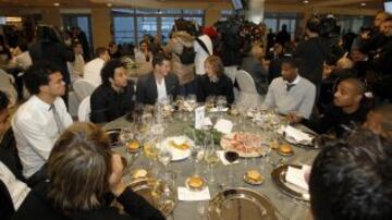 Pepe, Marcelo, Bale, Modric, Darden y Draper.