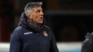 Imanol ya ganó a Garitano esta temporada en el derbi de filiales