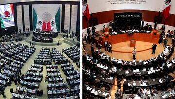 Arranca la LXVI legislatura en México: así quedaron integradas las Cámaras de Diputados y Senadores