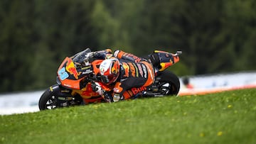 Jorge Mart&iacute;n durante el s&aacute;bado de poles en el GP de Austria.