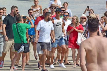 Cristiano y Georgina, de vacaciones en Formentera