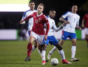 Los daneses se impusieron a los canaleros de cara al Mundial de Rusia. Aquí te dejamos las postales que dejó el partido celebrado en Dinamarca.