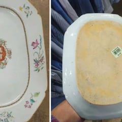 Un hombre compra una bandeja en una tienda de segunda mano y su valor se multiplica por miles: “Solo dos en los últimos 50 años”