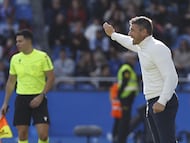 Funes, durante el Deportivo-Málaga