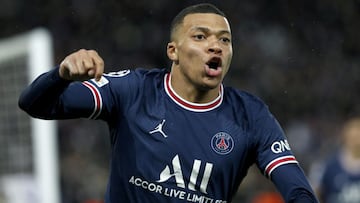 15/02/22 PARTIDO OCTAVOS CHAMPIONS LEAGUE PSG - REAL MADRID
ALEGRIA GOL 1-0 KYLIAN MBAPPE PARIS SAINT GERMAIN