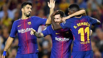 Suárez, Messi y Dembélé son las armas que tiene el Barcelona en el ataque para tratar de conquistar todos los títulos.