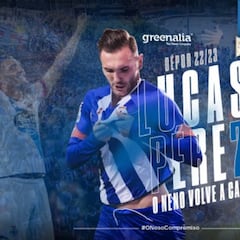 Oficial: Lucas Pérez regresa al Deportivo