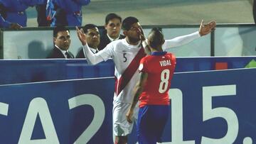 Protagonizó un duro choque con Vidal en un Chile-Perú y se reencontrarán en la Copa: “Lo conozco desde Alemania y...”