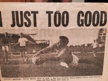 Adauto Iglesias jugó en el Real Madrid y con 31 años se marchó a Australia, donde fue pionero del 'soccer' e ídolo de la afición.