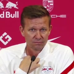 Primer recado en público del entrenador del Leipzig a Ilaix